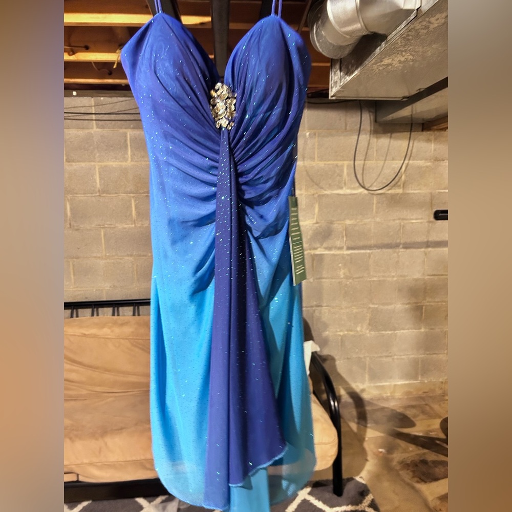 Blue formal dress